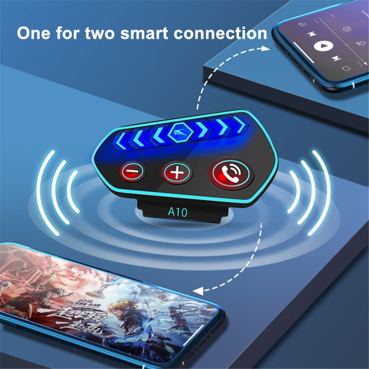 A10 Motorcycle Helmet Bluetooth 5.0 Wireless Waterproof Earphone