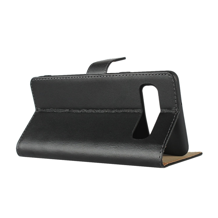 Horizontal Flip Leather Case for Galaxy S10 5G, with Magnetic Buckle & Holder & Card Slots & Wallet(Black)