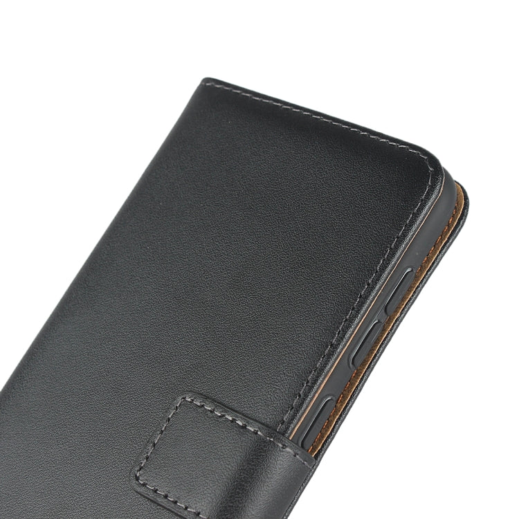 Horizontal Flip Leather Case for Galaxy A50, with Magnetic Buckle & Holder & Card Slots & Wallet(Black)