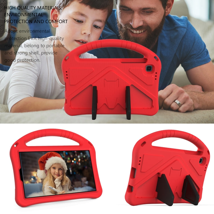 For Samsung Galaxy Tab A7 Lite 8.7(2021) T225 EVA Flat Anti Falling Protective Case Shell with Holder