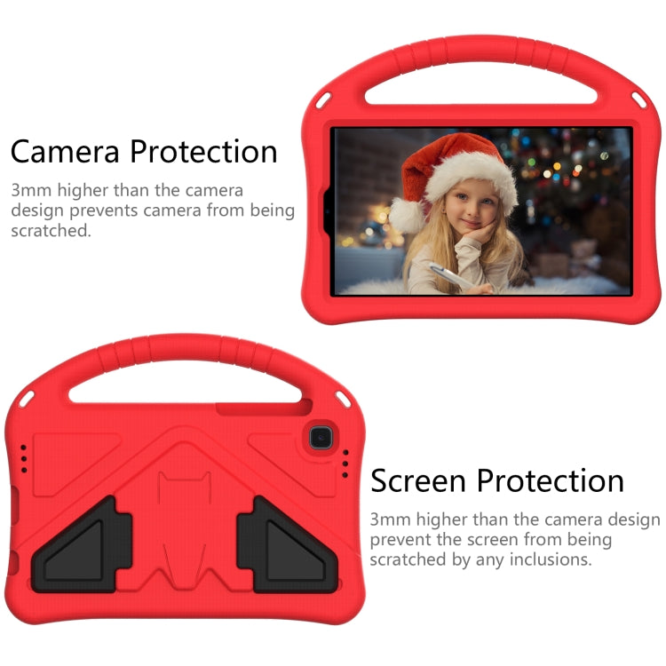 For Samsung Galaxy Tab A7 Lite 8.7(2021) T225 EVA Flat Anti Falling Protective Case Shell with Holder