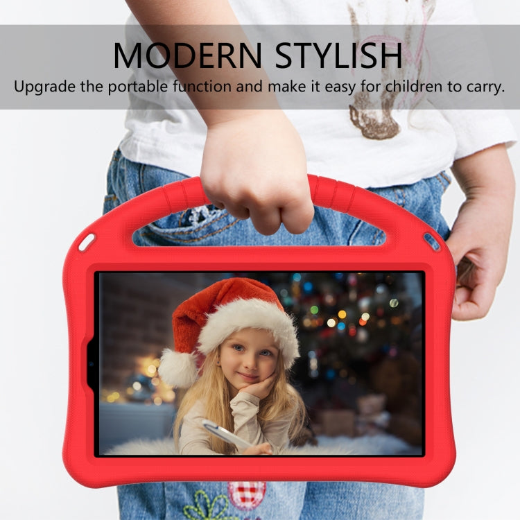 For Samsung Galaxy Tab A7 Lite 8.7(2021) T225 EVA Flat Anti Falling Protective Case Shell with Holder