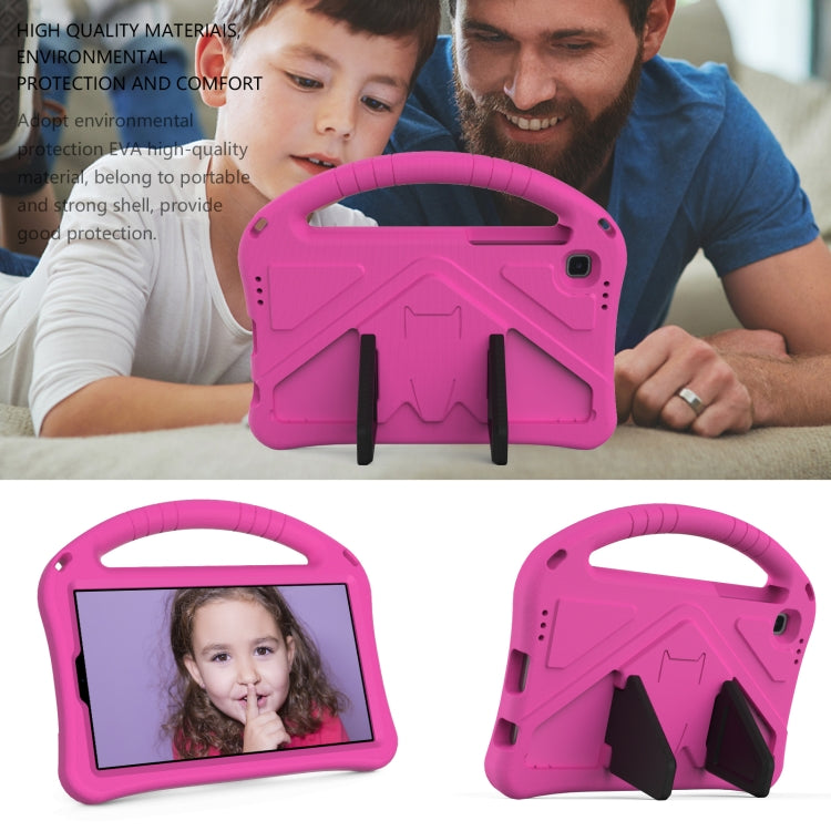 For Samsung Galaxy Tab A7 Lite 8.7(2021) T225 EVA Flat Anti Falling Protective Case Shell with Holder