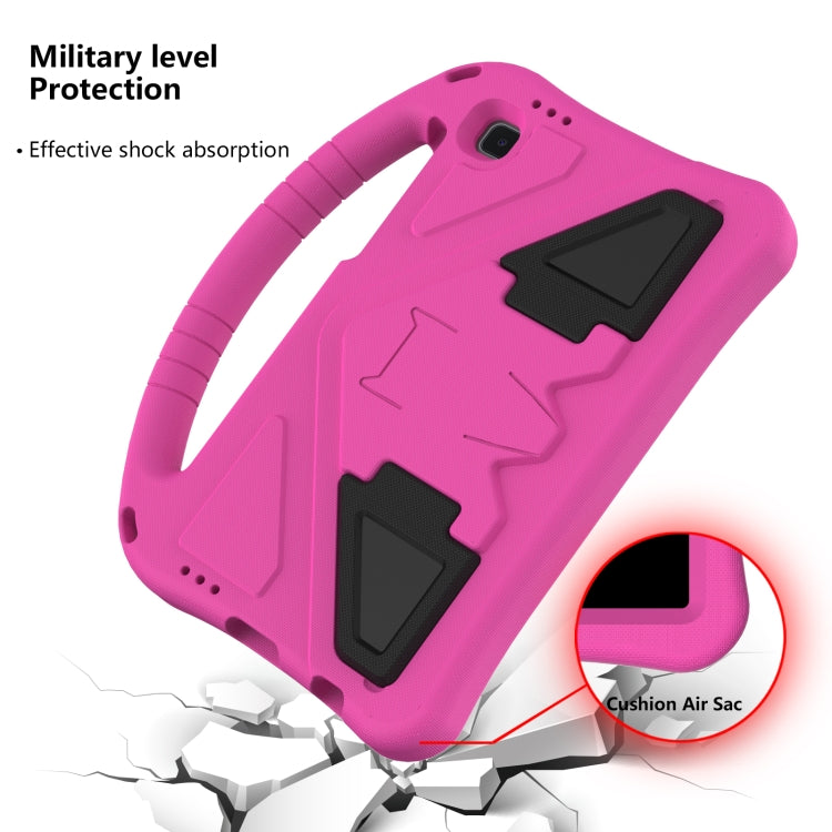 For Samsung Galaxy Tab A7 Lite 8.7(2021) T225 EVA Flat Anti Falling Protective Case Shell with Holder