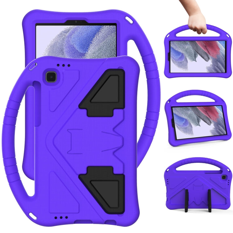 For Samsung Galaxy Tab A7 Lite 8.7(2021) T225 EVA Flat Anti Falling Protective Case Shell with Holder
