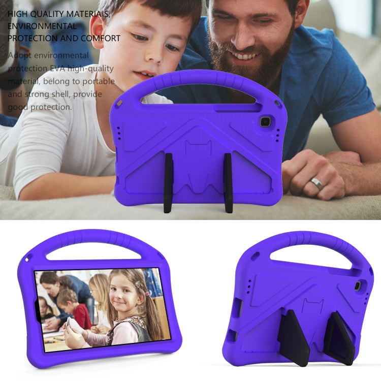For Samsung Galaxy Tab A7 Lite 8.7(2021) T225 EVA Flat Anti Falling Protective Case Shell with Holder