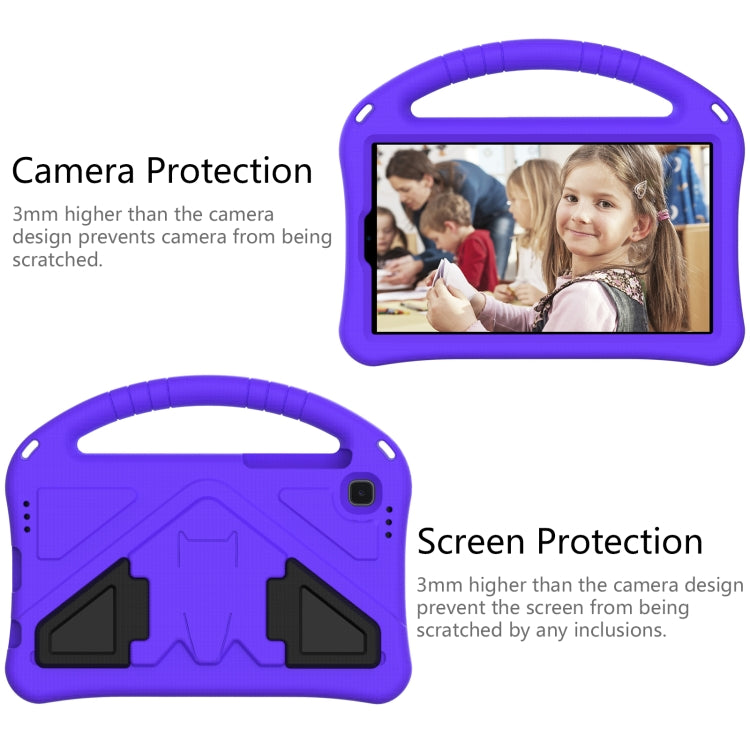 For Samsung Galaxy Tab A7 Lite 8.7(2021) T225 EVA Flat Anti Falling Protective Case Shell with Holder