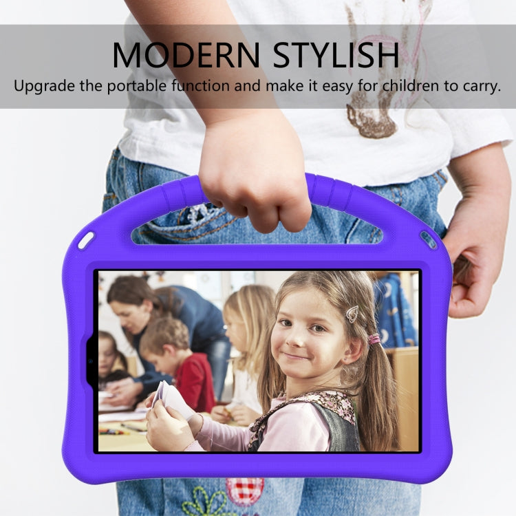 For Samsung Galaxy Tab A7 Lite 8.7(2021) T225 EVA Flat Anti Falling Protective Case Shell with Holder