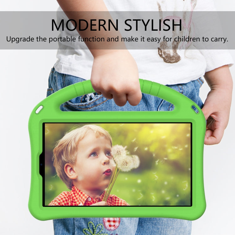 For Samsung Galaxy Tab A7 Lite 8.7(2021) T225 EVA Flat Anti Falling Protective Case Shell with Holder
