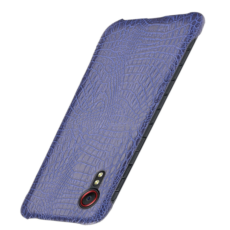 For Samsung Galaxy Xcover 5 Shockproof Crocodile Texture PC + PU Case