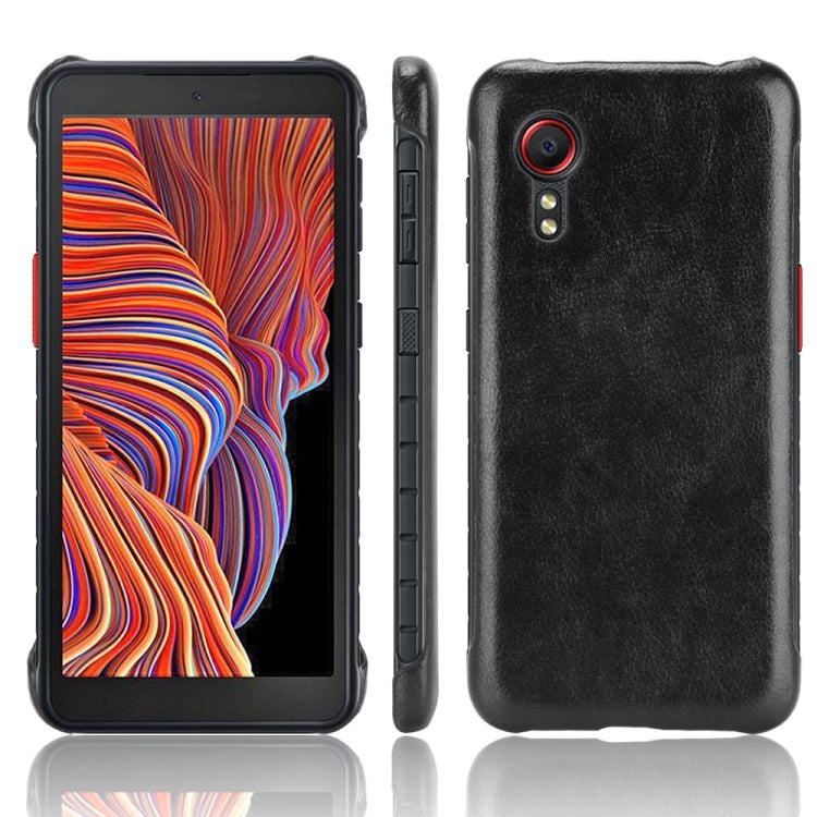 For Samsung Galaxy Xcover 5 Shockproof Litchi Texture PC + PU Case