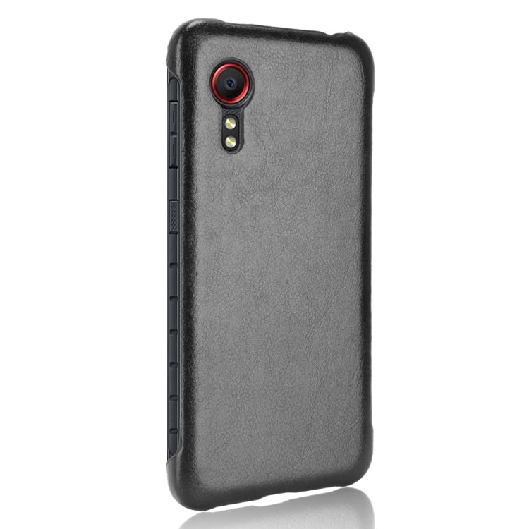 For Samsung Galaxy Xcover 5 Shockproof Litchi Texture PC + PU Case