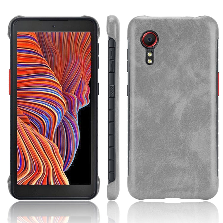 For Samsung Galaxy Xcover 5 Shockproof Litchi Texture PC + PU Case