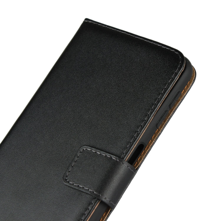 Horizontal Flip Leather Case for Galaxy A7 (2018) / A750, with Magnetic Buckle & Holder & Card Slots & Wallet(Black)
