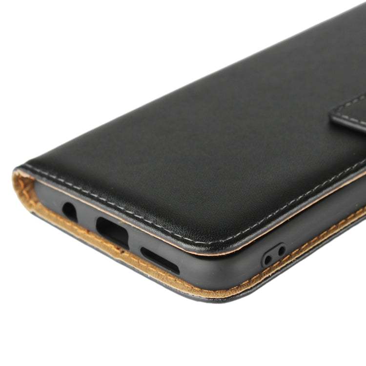 Horizontal Flip Leather Case for Galaxy A7 (2018) / A750, with Magnetic Buckle & Holder & Card Slots & Wallet(Black)