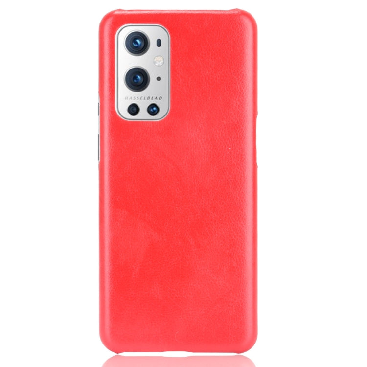 For OnePlus 9 Pro Shockproof Litchi Texture PC + PU Case