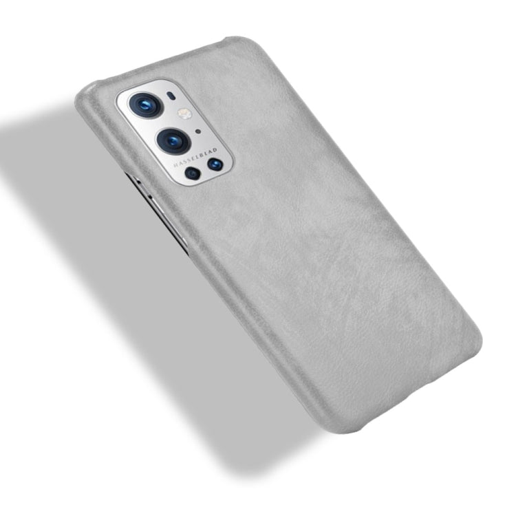 For OnePlus 9 Pro Shockproof Litchi Texture PC + PU Case