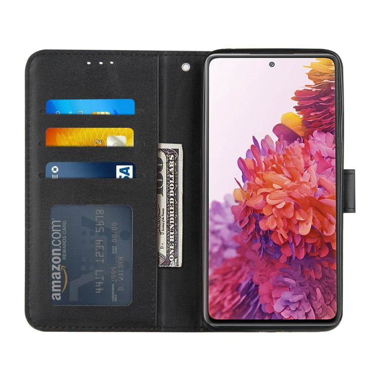 For Samsung Galaxy S20 FE Stitching Calf Texture Buckle Horizontal Flip Leather Case with Holder & Card Slots & Wallet & Lanyard