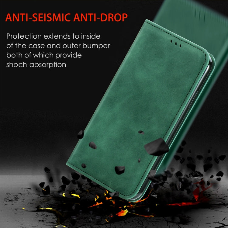 For Xiaomi Mi 11 Lite Retro Skin Feel Business Magnetic Horizontal Flip Leather Case With Holder & Card Slots & Wallet & Photo Frame