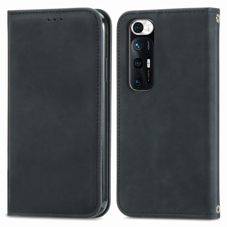 For Xiaomi Mi 10S Retro Skin Feel Business Magnetic Horizontal Flip Leather Case With Holder & Card Slots & Wallet & Photo Frame
