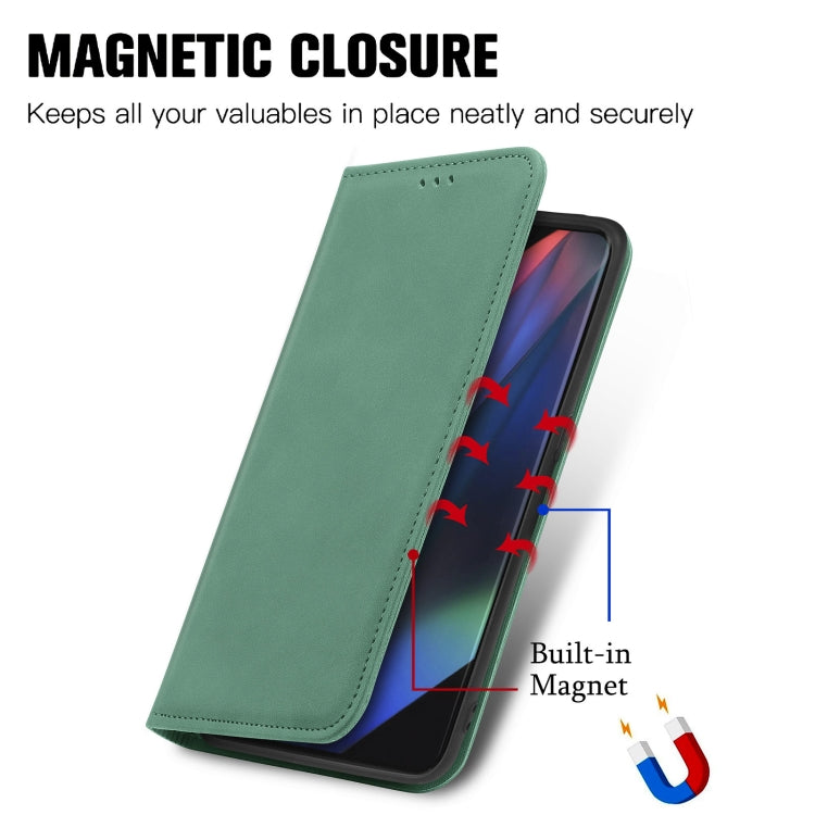 For OPPO Find X3 Pro Retro Skin Feel Business Magnetic Horizontal Flip Leather Case With Holder & Card Slots & Wallet & Photo Frame