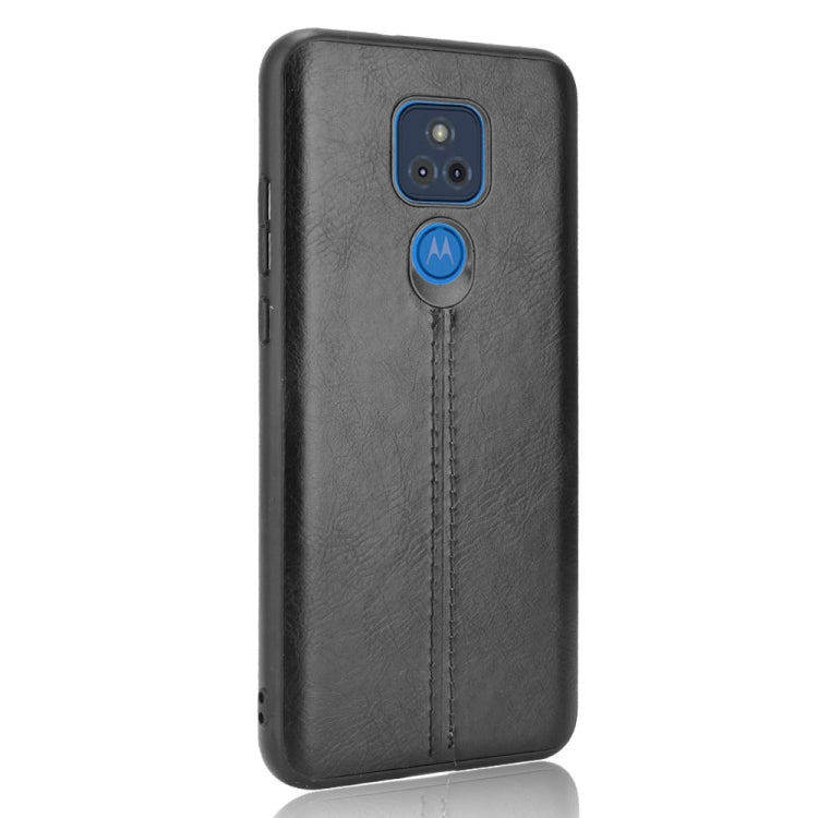 For Motorola Moto G Play (2021) Shockproof Sewing Cow Pattern Skin PC + PU + TPU Case