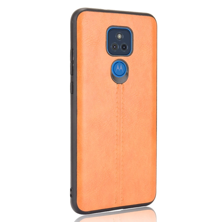 For Motorola Moto G Play (2021) Shockproof Sewing Cow Pattern Skin PC + PU + TPU Case