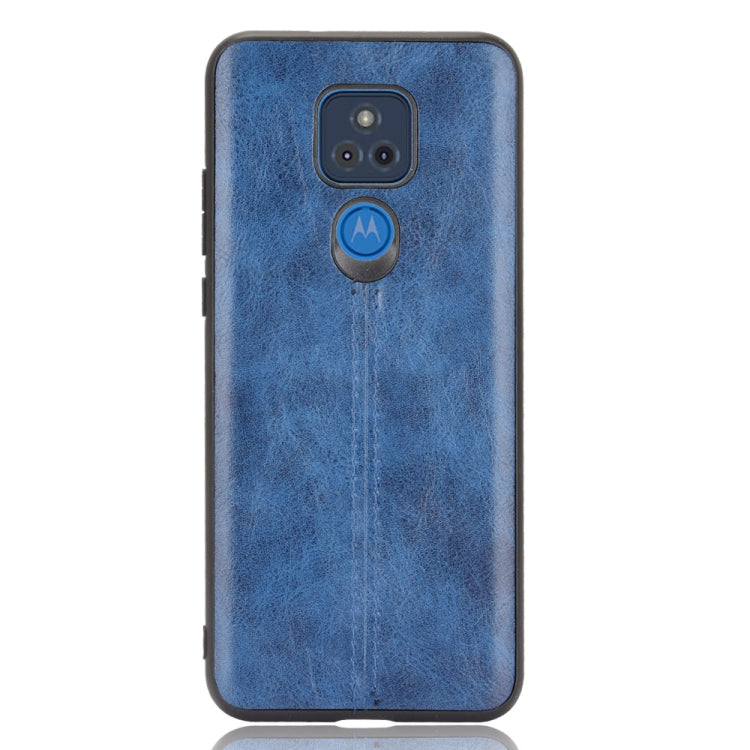 For Motorola Moto G Play (2021) Shockproof Sewing Cow Pattern Skin PC + PU + TPU Case