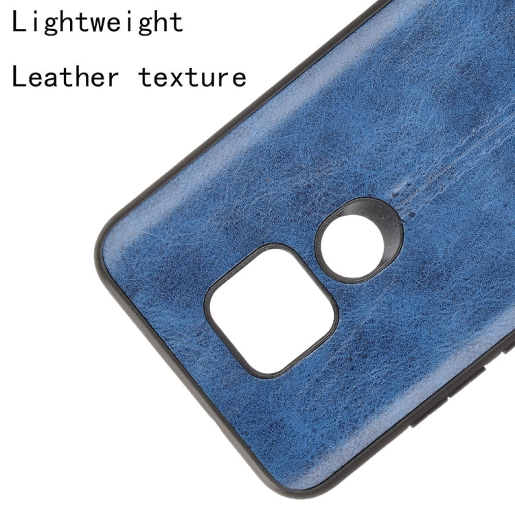 For Motorola Moto G Play (2021) Shockproof Sewing Cow Pattern Skin PC + PU + TPU Case