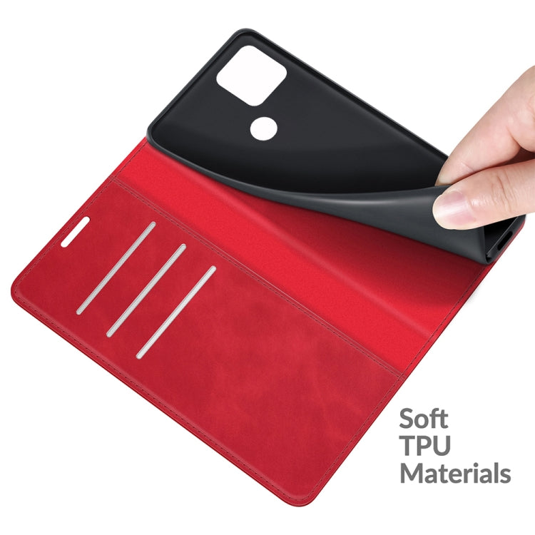 For Google Pixel 5A 5G Retro-skin Business Magnetic Suction Leather Case with Holder & Card Slots & Wallet