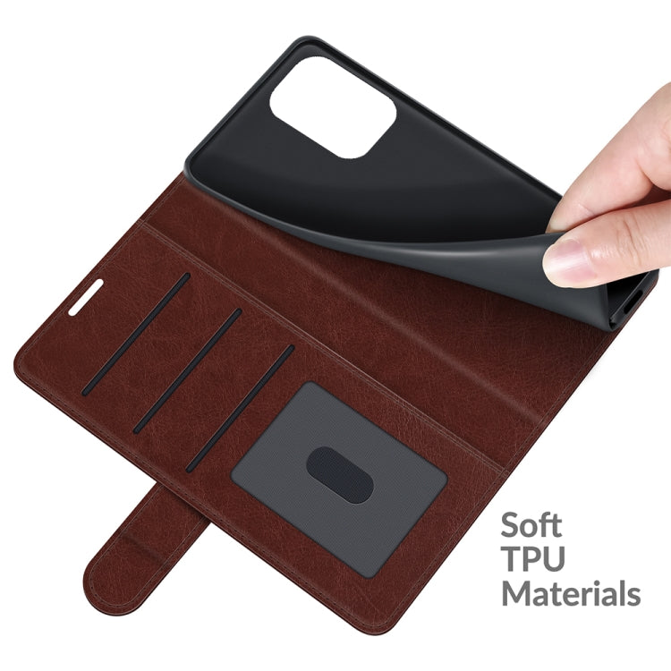 For Xiaomi Redmi Note 10S R64 Texture Single Horizontal Flip Protective Case with Holder & Card Slots & Wallet& Photo Frame