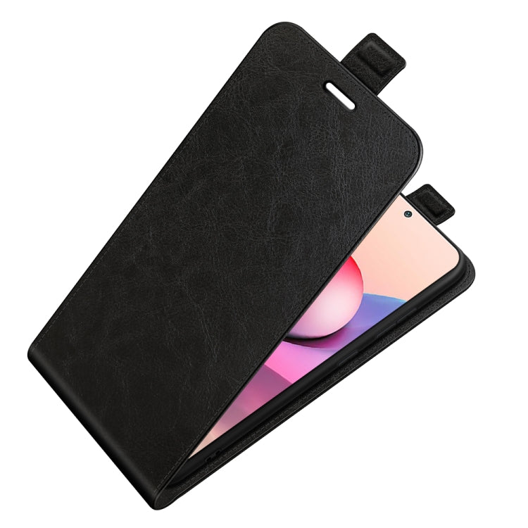 For Xiaomi Redmi Note 10S R64 Texture Single Vertical Flip Leather Protective Case with Card Slots & Photo Frame