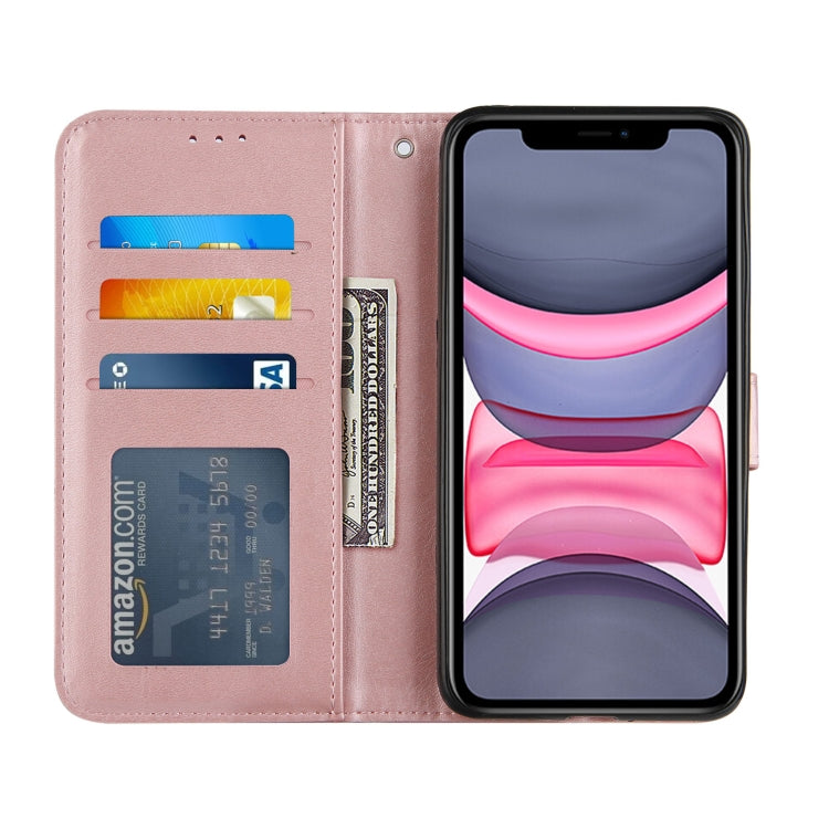 For iPhone 11 Pro Stitching Calf Texture Buckle Horizontal Flip Leather Case with Holder & Card Slots & Wallet & Lanyard