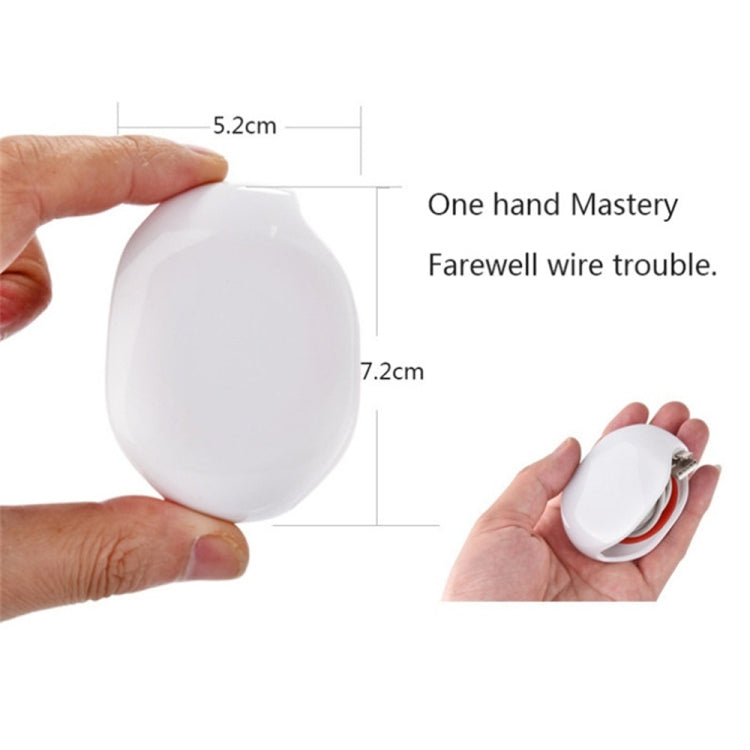 Large Mobile Phone Data Cable Wire Winder Data Cable Storage Box
