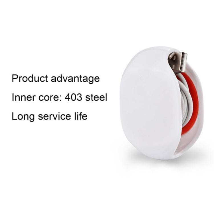 Large Mobile Phone Data Cable Wire Winder Data Cable Storage Box