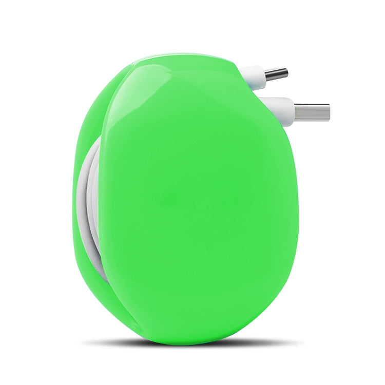 Small Headphone Earphone Wire Winder Data Cable Storage Box