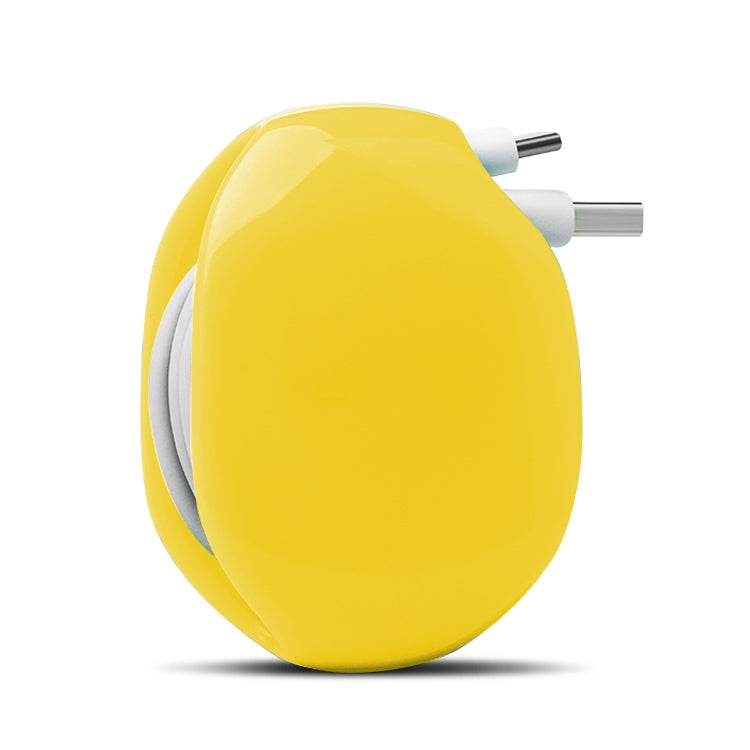 Small Headphone Earphone Wire Winder Data Cable Storage Box