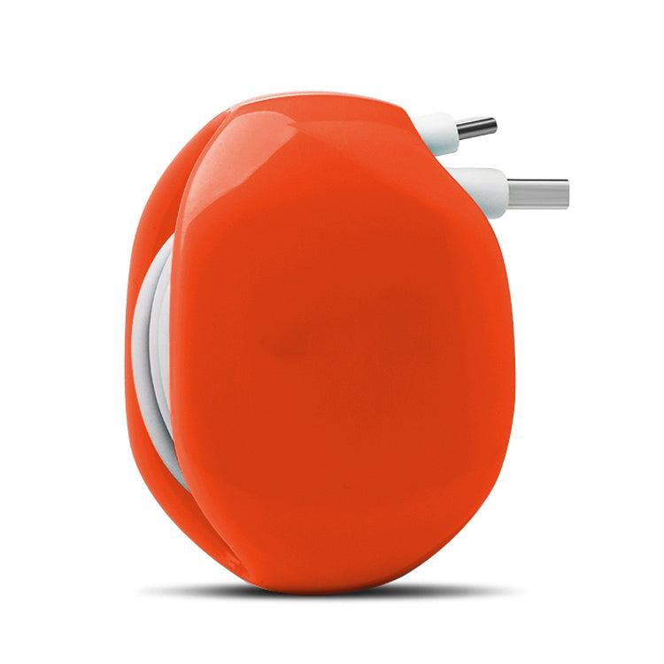 Small Headphone Earphone Wire Winder Data Cable Storage Box
