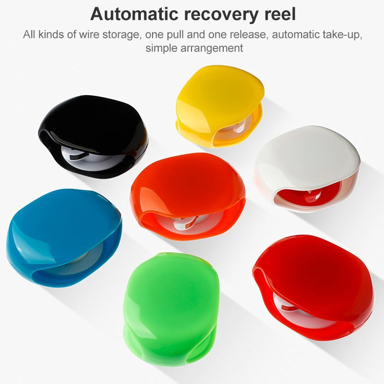 Small Headphone Earphone Wire Winder Data Cable Storage Box