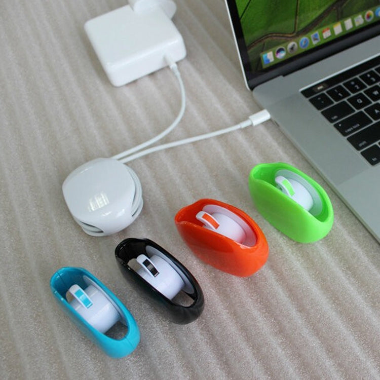 Small Headphone Earphone Wire Winder Data Cable Storage Box