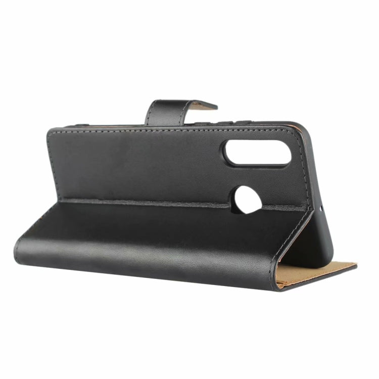 Horizontal Flip Leather Case for Huawei P30 Lite / Nova 4e, with Magnetic Buckle & Holder & Card Slots & Wallet(Black)