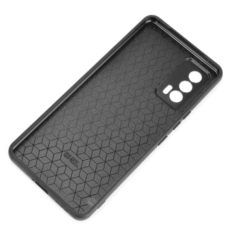 For vivo iQOO Neo5 Shockproof Sewing Cow Pattern Skin PC + PU + TPU Case