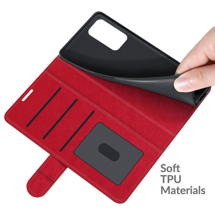 For OnePlus 9 Pro R64 Texture Single Horizontal Flip Protective Case with Holder & Card Slots & Wallet& Photo Frame