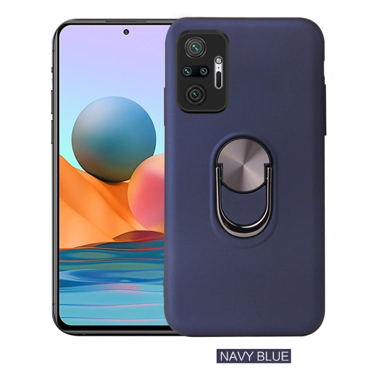 For Xiaomi Redmi Note 10 Pro / Note 10 Pro Max 360 Rotary Multifunctional Stent PC+TPU Case with Magnetic Invisible Holder