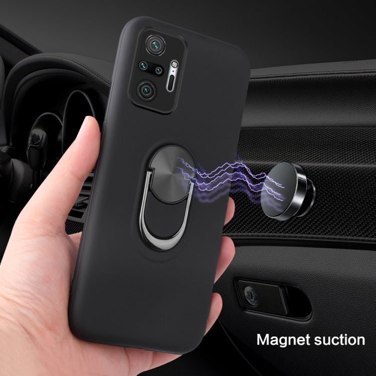 For Xiaomi Redmi Note 10 Pro / Note 10 Pro Max 360 Rotary Multifunctional Stent PC+TPU Case with Magnetic Invisible Holder