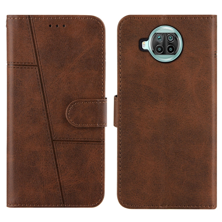 For Xiaomi Mi 10T Lite Stitching Calf Texture Buckle Horizontal Flip Leather Case with Holder & Card Slots & Wallet & Lanyard