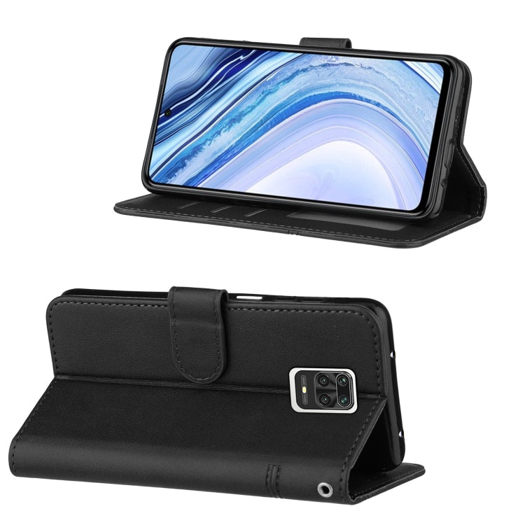 For Xiaomi Red Note 9S / Note 9 Pro Stitching Calf Texture Buckle Horizontal Flip Leather Case with Holder & Card Slots & Wallet & Lanyard
