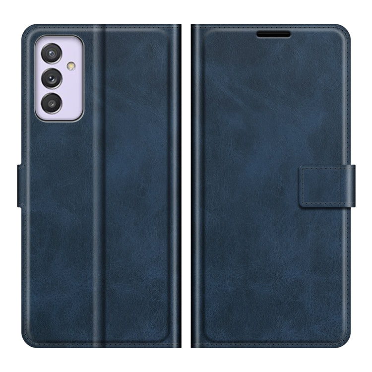 For Samsung Galaxy A82 5G/Quantum 2 Retro Calf Pattern Buckle Horizontal Flip Leather Case with Holder & Card Slots & Wallet