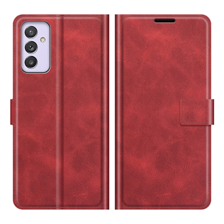 For Samsung Galaxy A82 5G/Quantum 2 Retro Calf Pattern Buckle Horizontal Flip Leather Case with Holder & Card Slots & Wallet