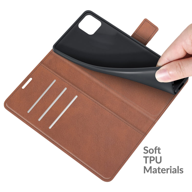 For Samsung Galaxy A22 5G Retro Calf Pattern Buckle Horizontal Flip Leather Case with Holder & Card Slots & Wallet